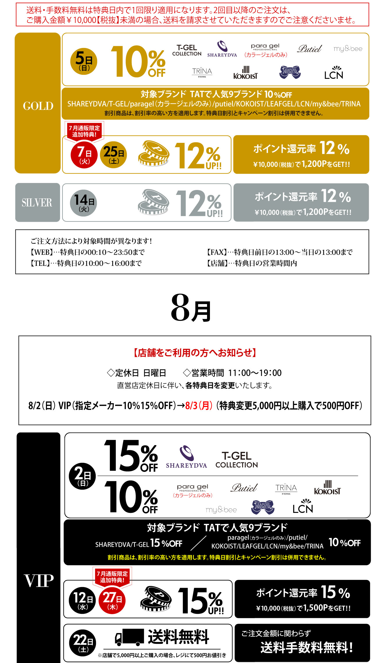 ランクシステムのご案内｜プロ用のネイル用品卸通販｜Nail ティー 