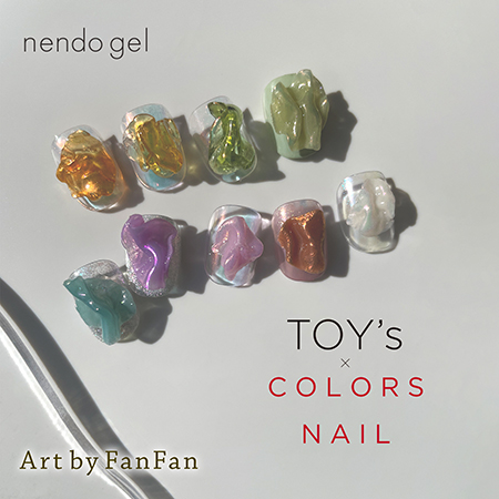TOY's x INITY nendo gel 粘土ジェル ネイル TAT - TOY's × INITY - nendo gel(ネンドジェル)