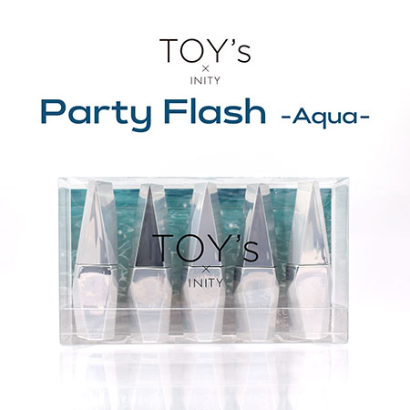 TAT - TOY's × INITY - パーティーフラッシュ アクア 5色セット