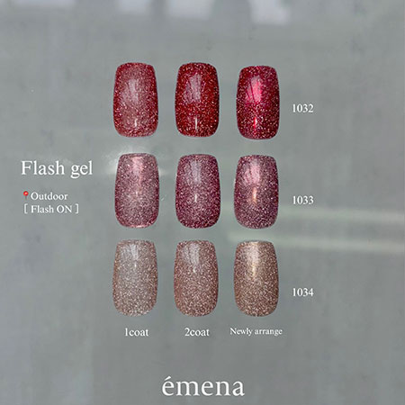 画像全て・émena Flash gel シーイン gel 大量セット TAT - emena - Flash gel 3色セット