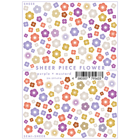 SHEER PIECE FLOWER